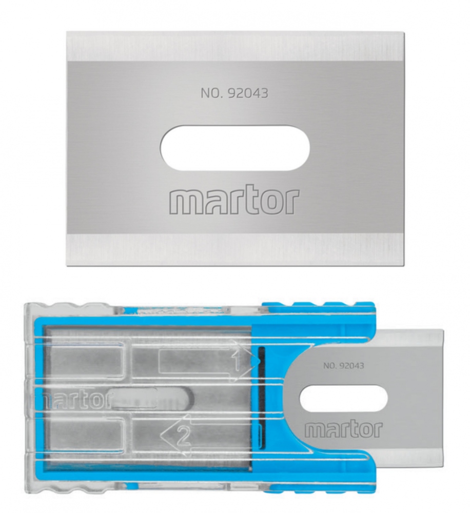 Lưỡi dao công nghiệp Martor 92043 26x18.5x0.40 mm