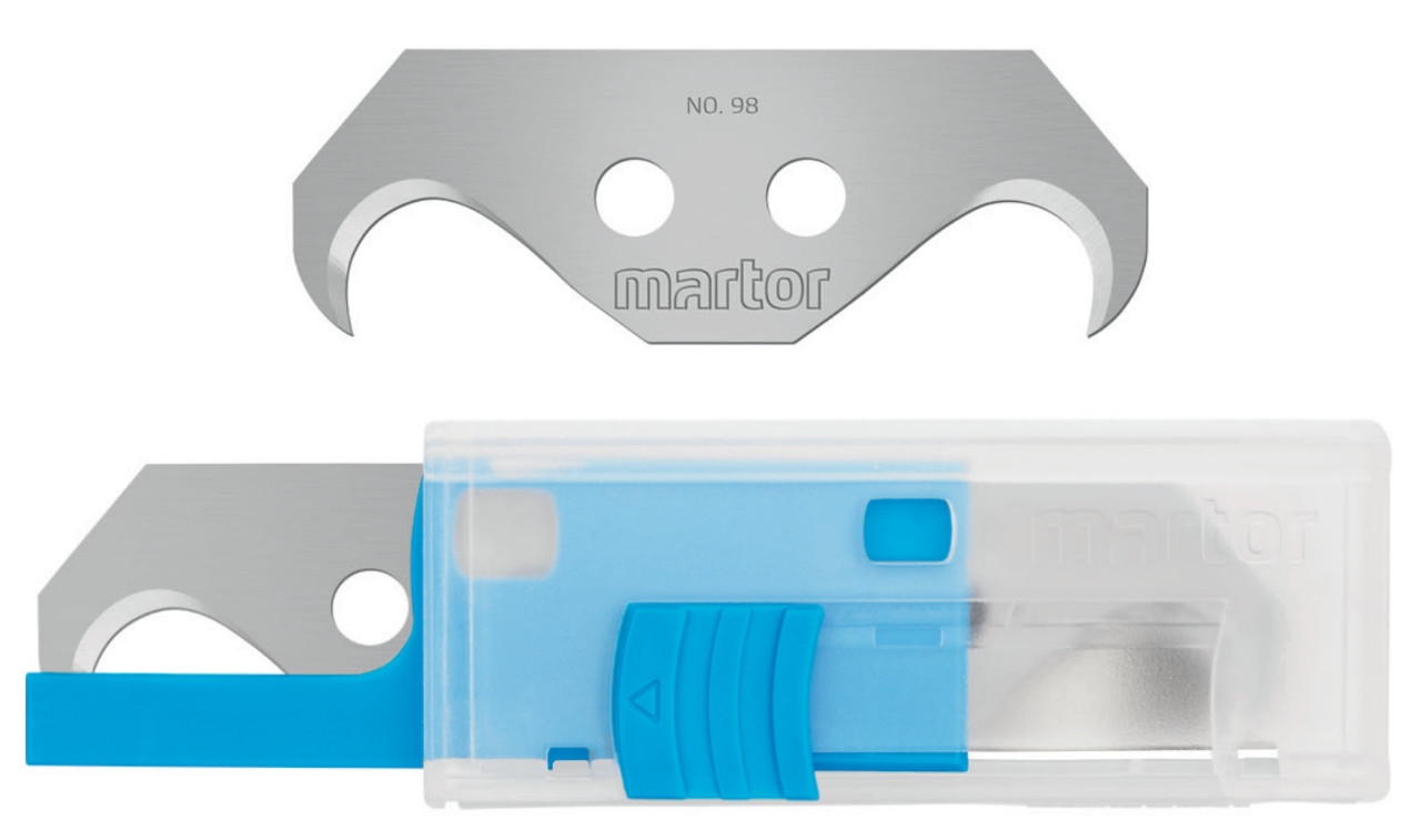 Lưỡi dao móc Martor 98.70 kích thước 55x19 mm