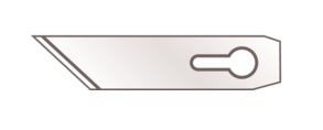 Lưỡi dao trổ Martor 640.50 độ dày 0,63 mm