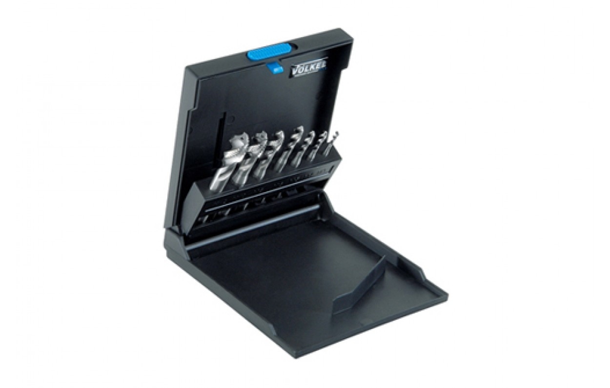 Völkel 47863 Bộ taro máy vòng xanh cho lỗ cụt (bộ 7 chi tiết)