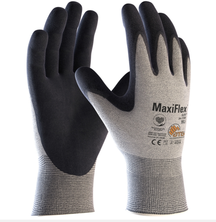 Găng tay lắp ráp chính xác siêu mỏng Maxiflex 34-774B ELITE chống tĩnh điện (ESD)