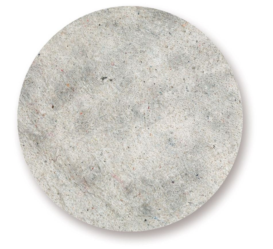 Miếng nỉ hút dầu Menzer cho máy chà sàn đơn Ø406 x 7mm