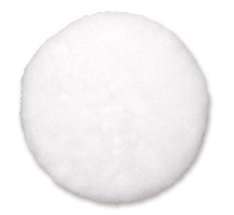 Miếng phớt lông cừu đánh bóng Menzer Wax cho máy chà sàn công nghiệp Ø406 x 20mm