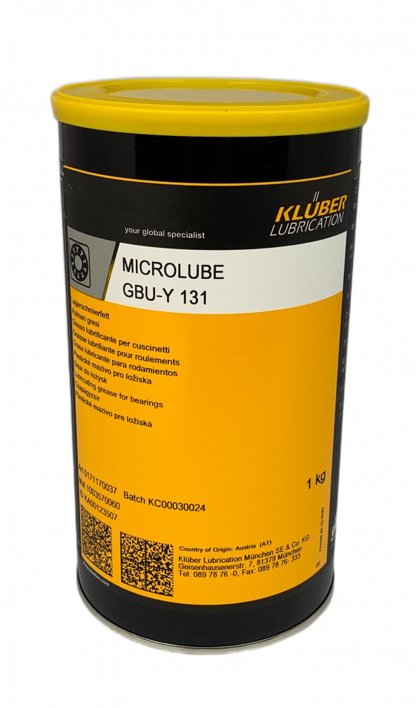 Mỡ bôi trơn đặc biệt Klüber MICROLUBE GBU-Y 131 hộp 1kg
