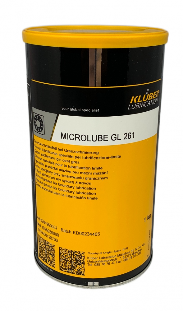 Mỡ bôi trơn đặc biệt Klüber MICROLUBE GL 261 hộp 1kg
