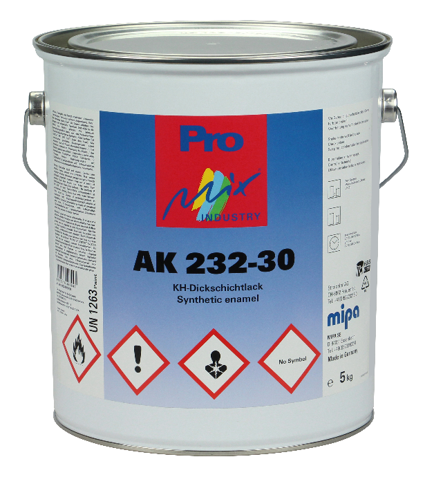 Sơn alkyd một lớp khô nhanh Mipa AK 232-30 bóng mờ 5 lít