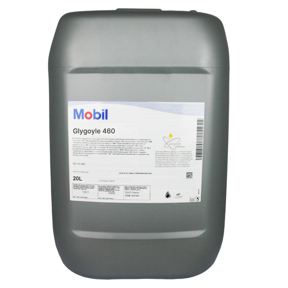 Mobil Glygoyle 460 Dầu bánh răng và ổ bi PAG hiệu suất cao 20L