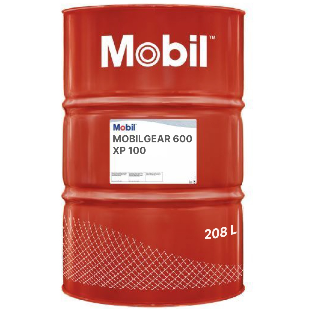 Dầu bánh răng hiệu suất cao Mobil Mobilgear 600 XP 100 tiêu chuẩn CLP phuy 208L