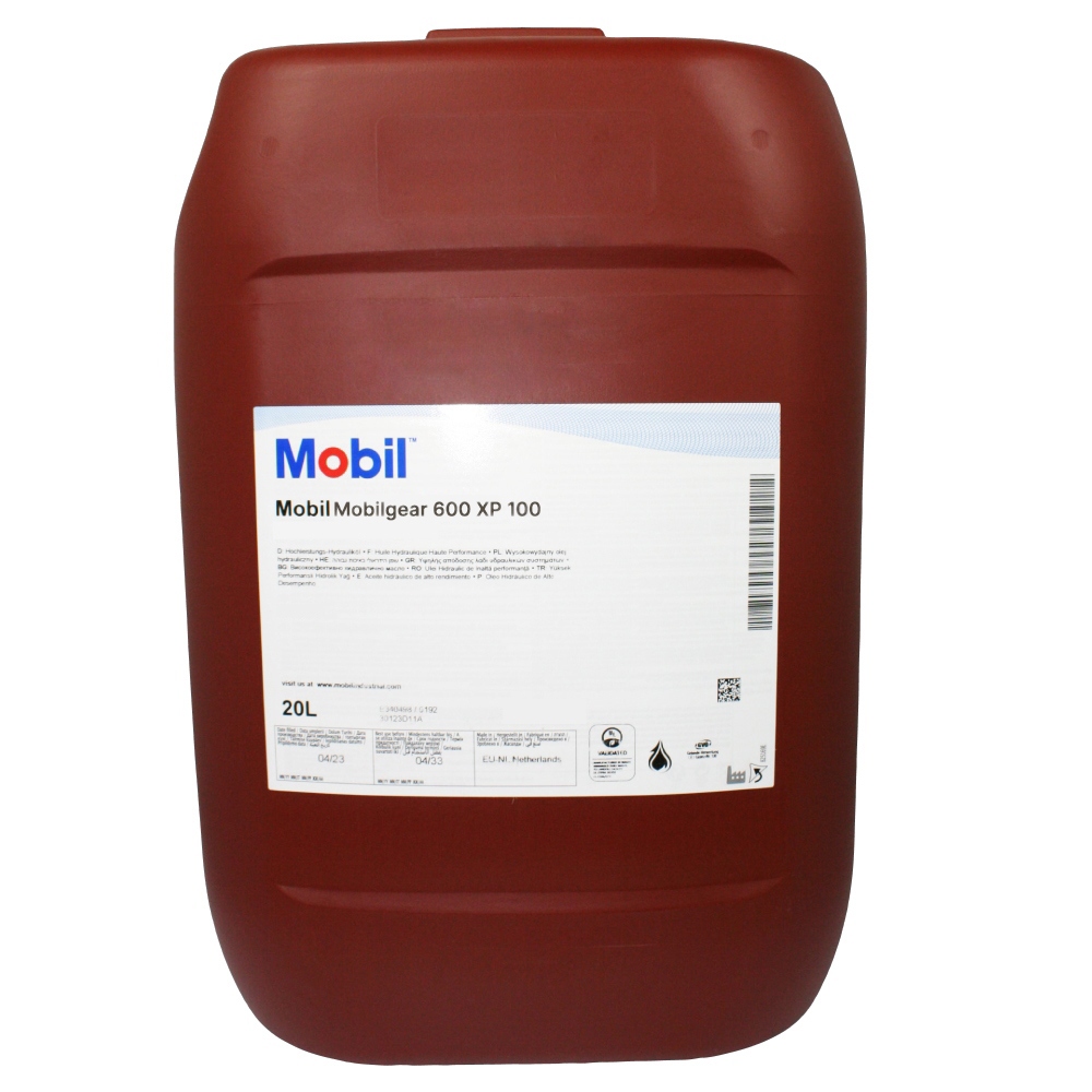 Dầu bánh răng hiệu suất cao Mobil Mobilgear 600 XP 100 CLP can 20L