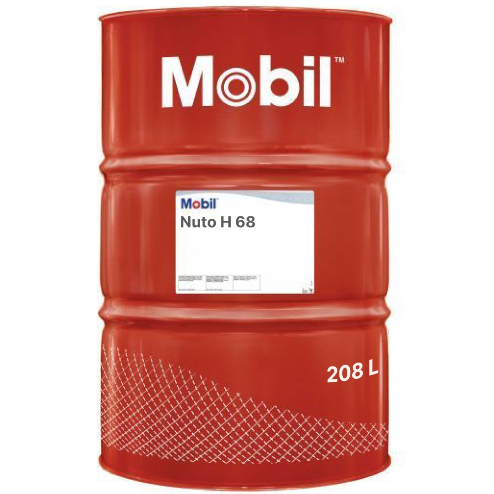 Dầu thủy lực chống mài mòn Mobil Nuto H 68 HLP phuy 208L