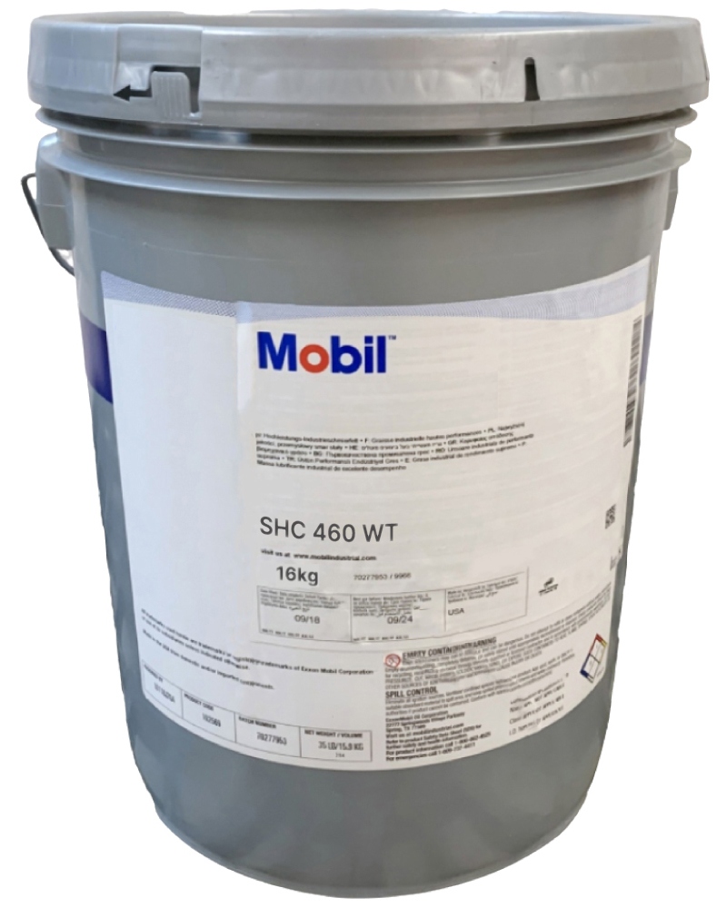 Mỡ bôi trơn tổng hợp cho tuabin gió Mobil SHC 460 WT xô 16kg