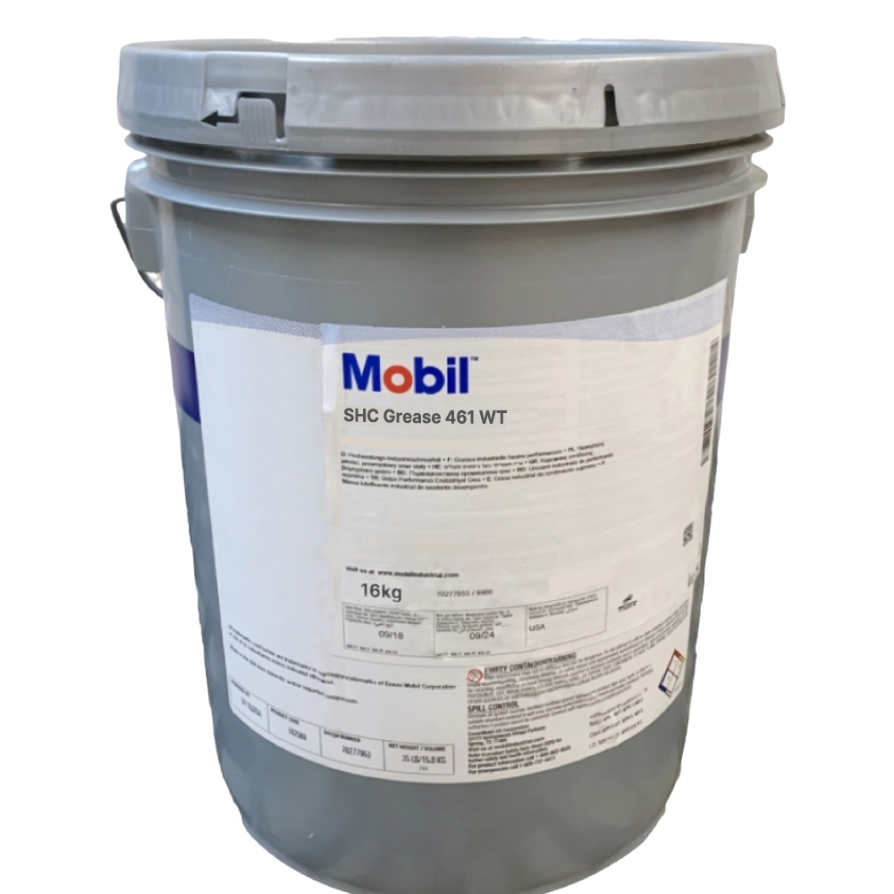 Mỡ tổng hợp cho tuabin gió Mobil SHC 461 WT xô 16kg