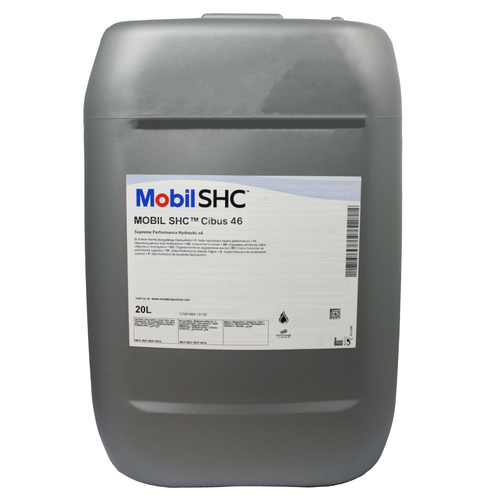 Dầu máy thực phẩm hiệu suất cao Mobil SHC Cibus 46 can 20L