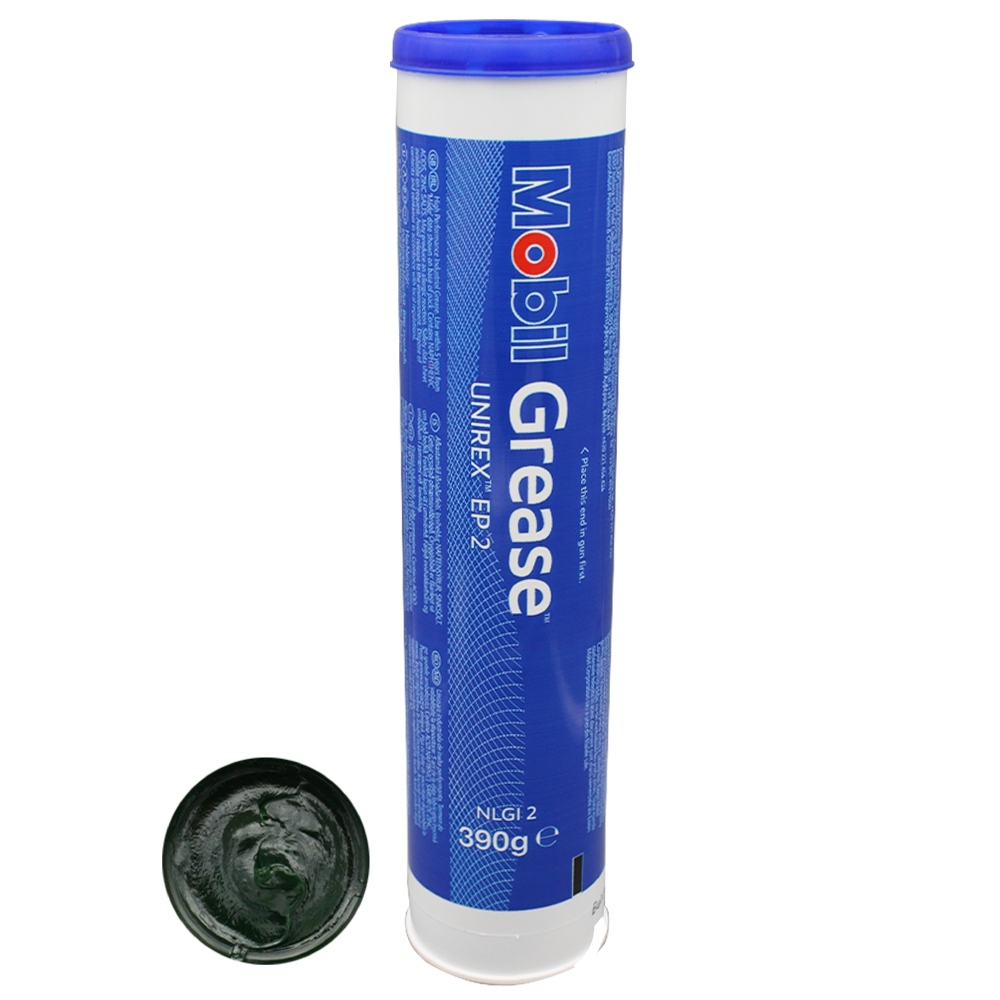 Mỡ bôi trơn lithium hiệu suất cao Mobil Unirex EP 2 dạng tuýp 380g