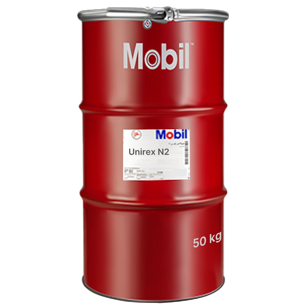 Mỡ bôi trơn vòng bi chịu nhiệt Mobil Unirex N2 NLGI-2 50kg