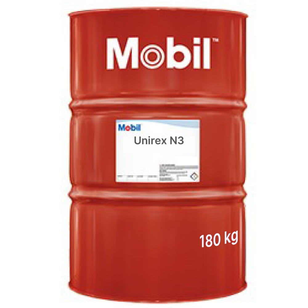 Mỡ bôi trơn vòng bi chịu nhiệt độ cao Mobil Unirex N3 phuy 180kg