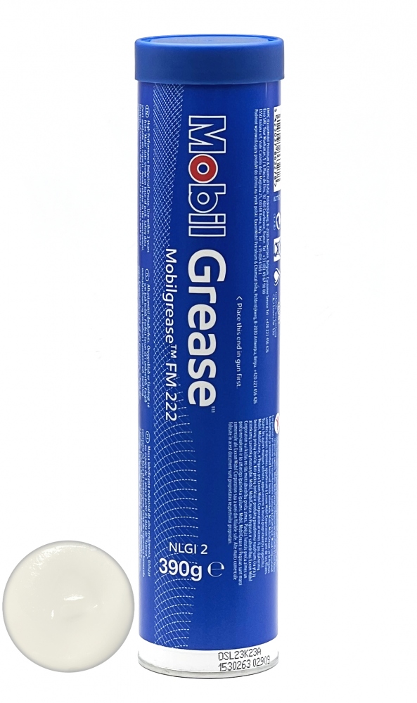 Mỡ bôi trơn vòng bi Mobilgrease FM 222 dùng cho thực phẩm, dạng tuýp 390g