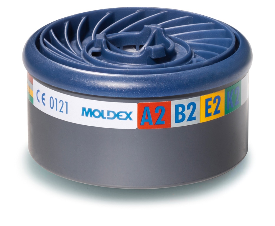 Phin lọc khí Moldex 9800 A2B2E2K2 dành cho mặt nạ dòng 7000, 9000 hệ thống EasyLock®