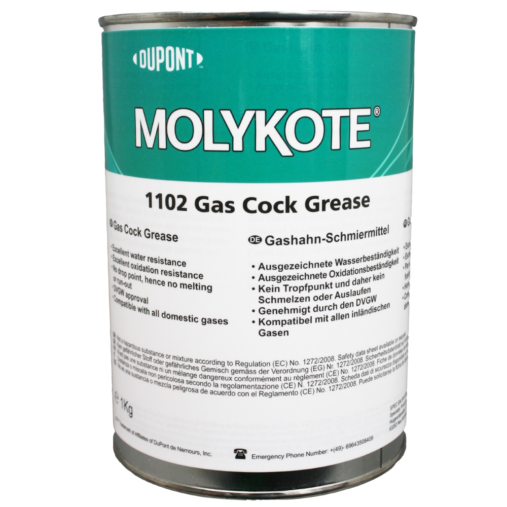Mỡ bôi trơn van ga chịu nước Molykote 1102 lon 1kg