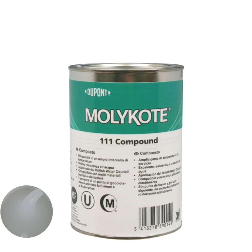 Hợp chất bôi trơn Molykote 111 cho van áp suất lon 1kg