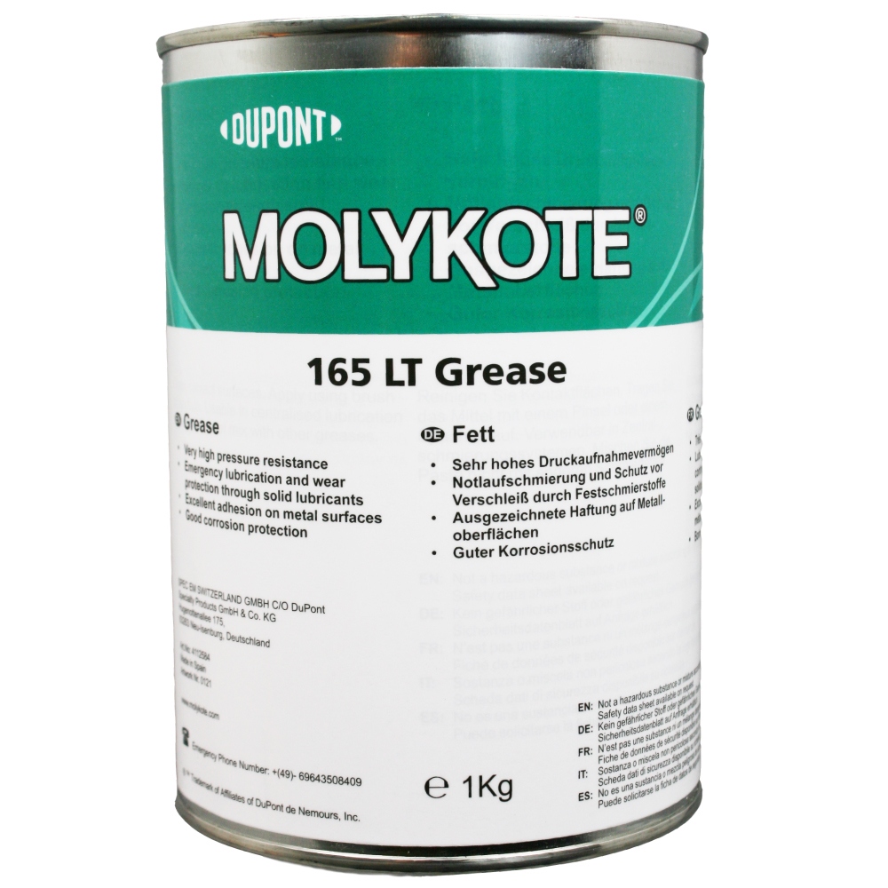Mỡ bôi trơn bánh răng Molykote 165 LT siêu bám dính 1kg