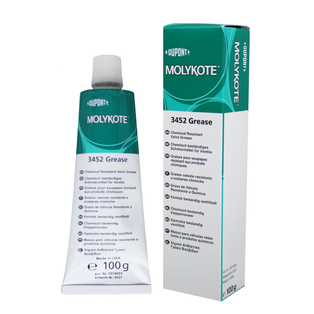 Mỡ bôi trơn van fluorosilicone MOLYKOTE 3452 dạng tuýp 100g