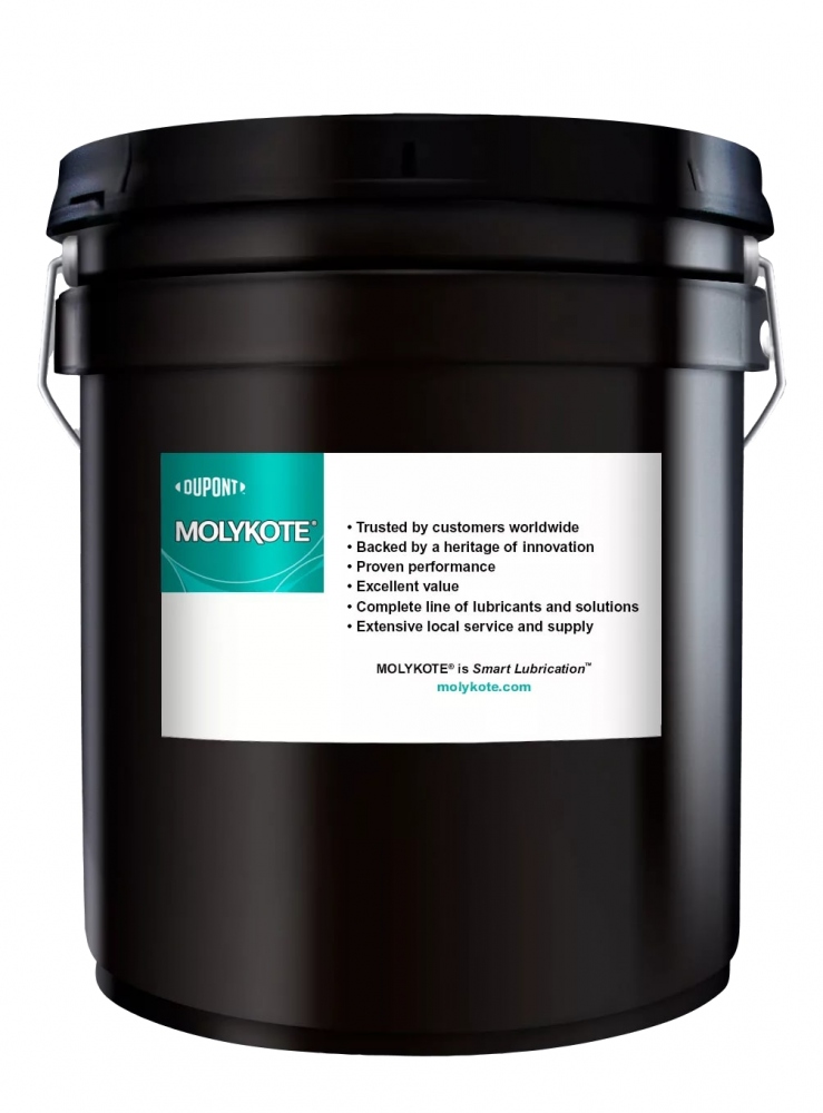 Dầu xích chịu nhiệt độ cao Molykote CO 220 gốc POE thùng 20 lít