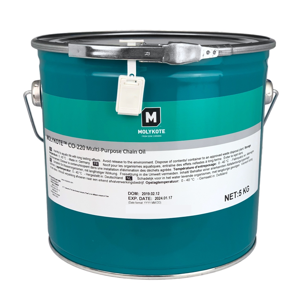 Dầu xích đa năng Molykote CO 220 can 5 lít