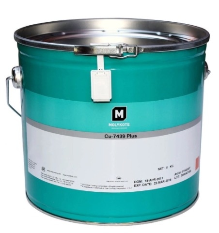 Mỡ đồng chịu nhiệt Molykote CU-7439 Plus Paste thùng 5kg