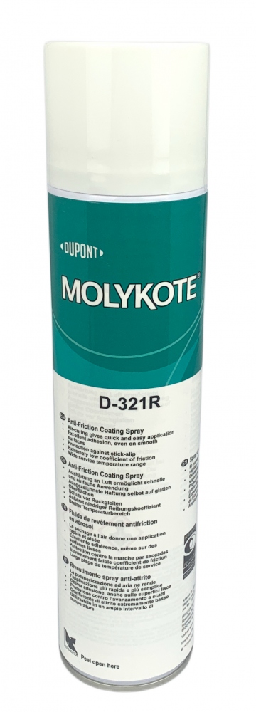 Sơn phủ chống ma sát Molykote D-321R AFC màu xám/đen dạng bình xịt 400ml
