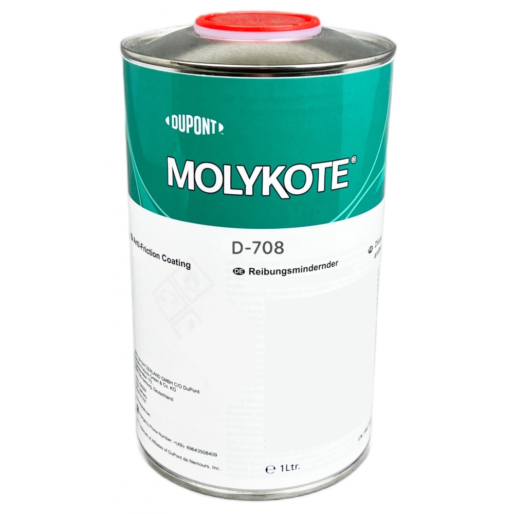 Màng phủ chống ma sát Molykote D-708 PTFE can 1 lít