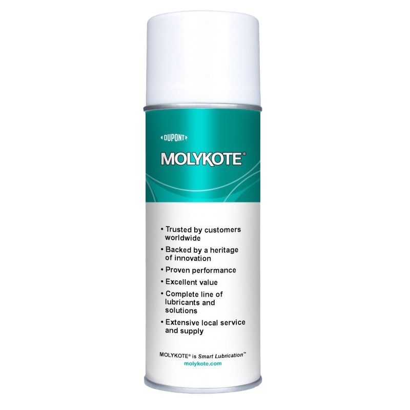 Mỡ chống kẹt Molykote HSC PLUS dạng xịt 400ml gốc dầu khoáng chứa MoS2