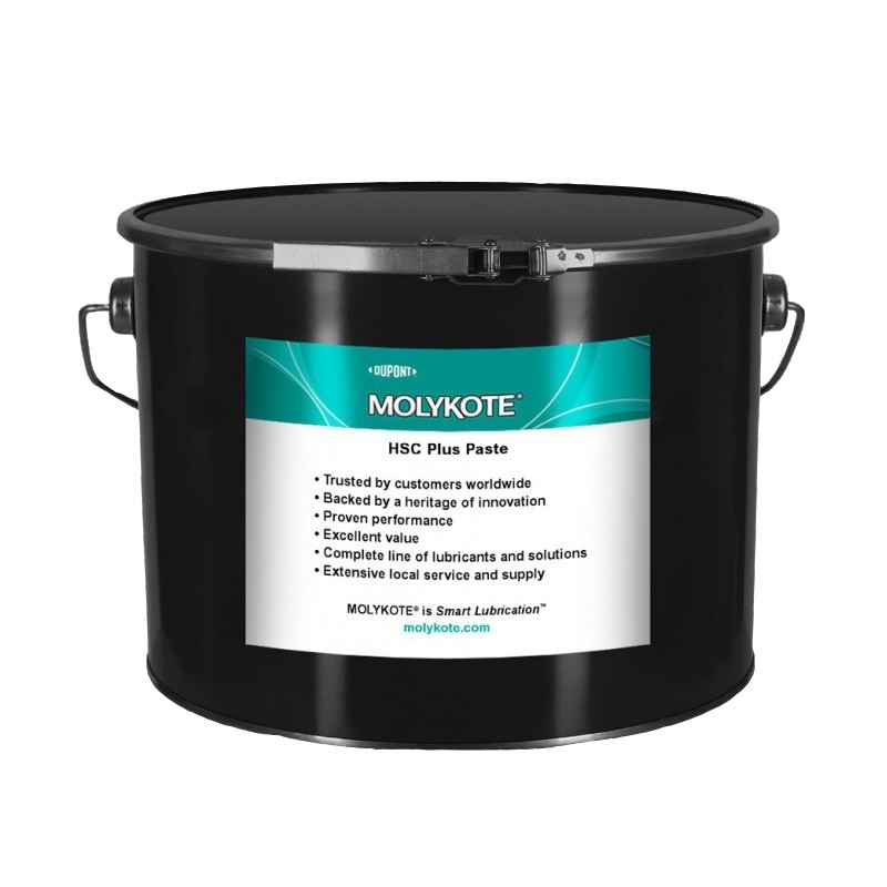 Mỡ chống kẹt Molykote HSC PLUS Paste gốc dầu khoáng chứa MoS2 xô 5kg