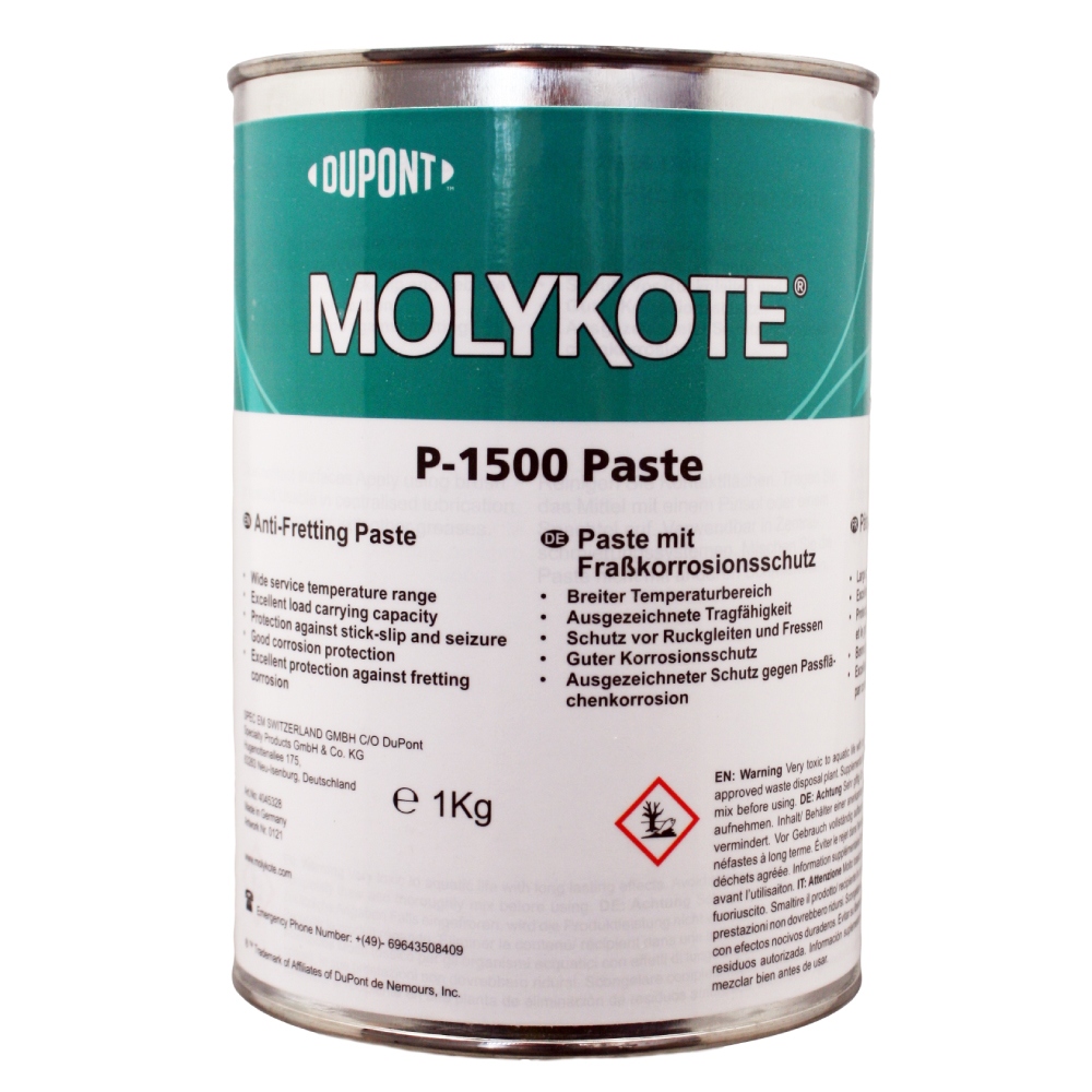 Mỡ bôi trơn chống mài mòn trắng Molykote P-1500 cho các bộ phận kim loại 1kg