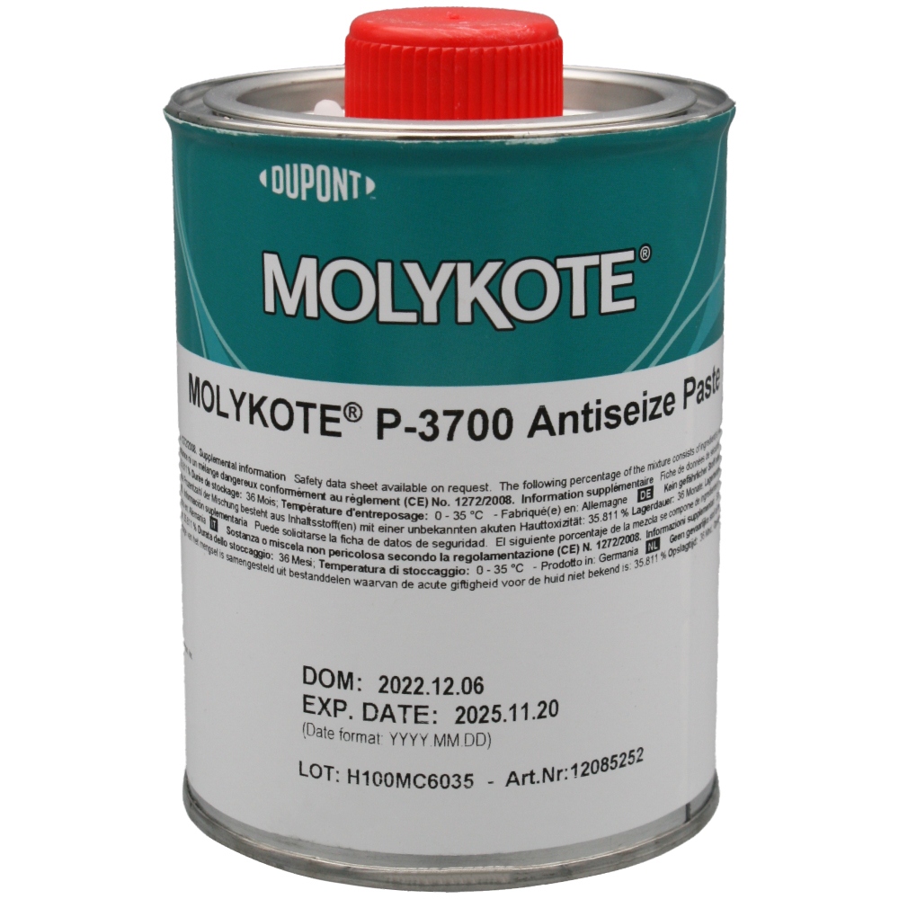 Mỡ chống kẹt Molykote P-3700 cho các mối nối bu lông độ tinh khiết cao 500g