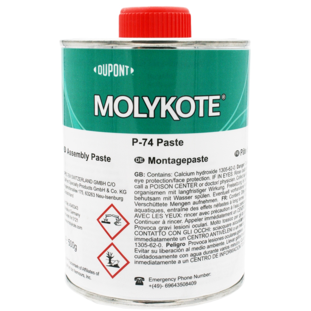 Molykote P-74 Super Anti-Seize / Mỡ lắp ráp PAO hộp 500g