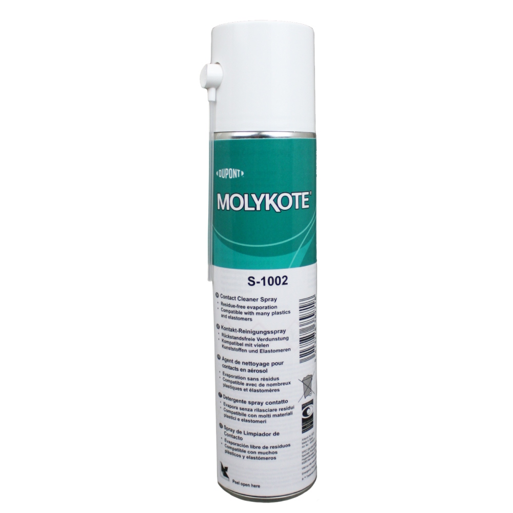 Chai xịt vệ sinh tiếp điểm điện Molykote S-1002 dung tích 400 ml