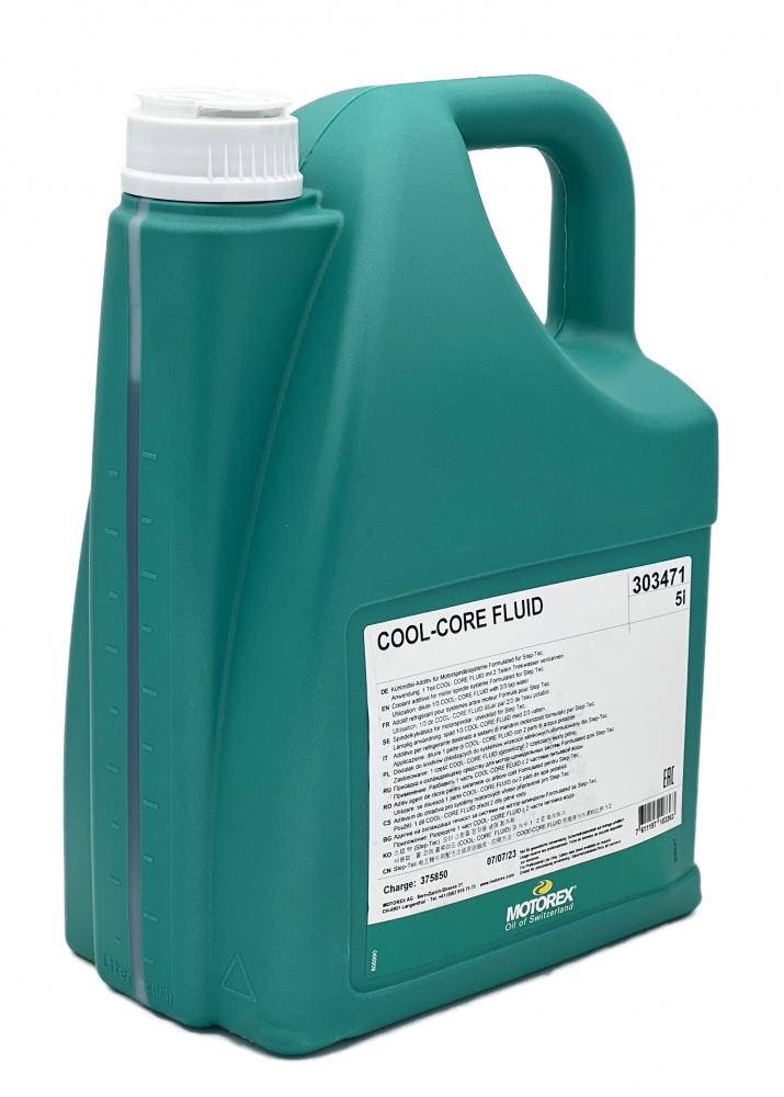 Phụ gia làm mát Motorex COOL-CORE FLUID cho hệ thống trục chính động cơ 5L