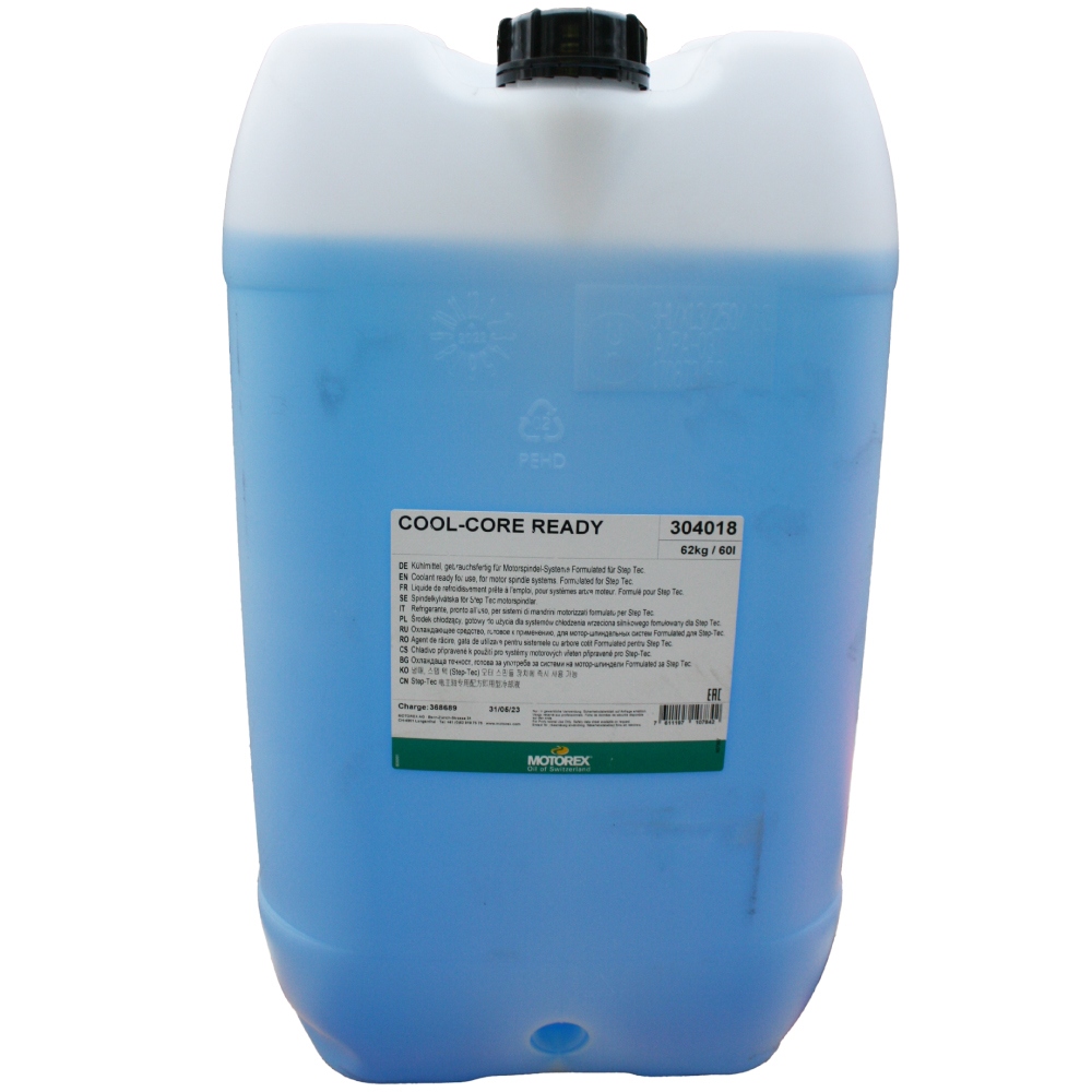 Nước làm mát MOTOREX COOL-CORE READY cho hệ thống làm mát trục chính 60L