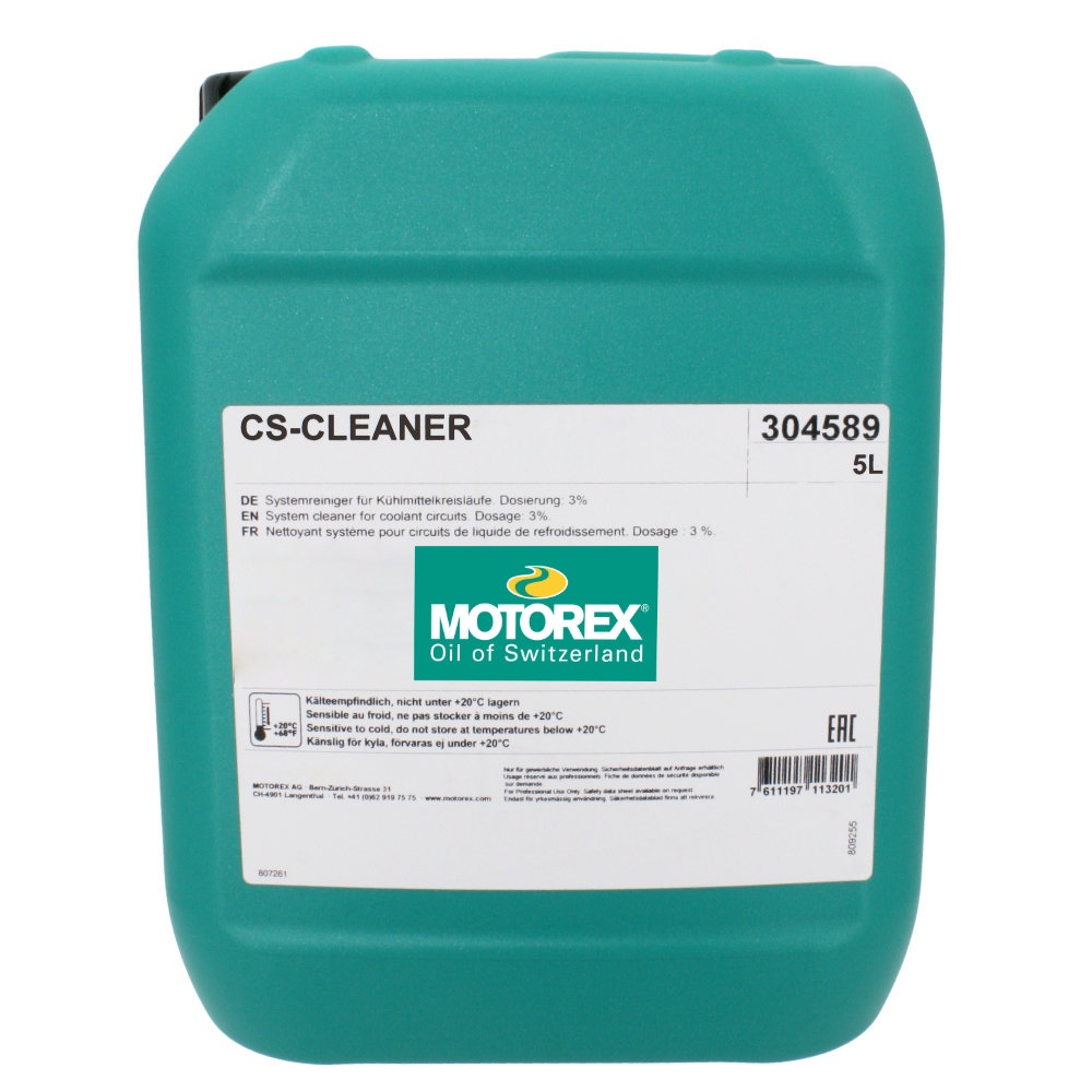 Chất tẩy rửa hệ thống làm mát trung hòa MOTOREX CS-Cleaner 5L