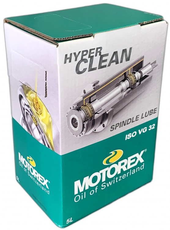 Dầu thủy lực Motorex Spindle Lube ISO VG 32 Hyperclean 5L chuyên dụng cho trục chính