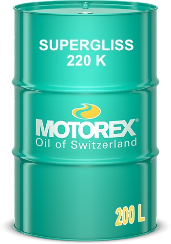Dầu rãnh trượt Motorex SUPERGLISS 220 K CGLP phuy 200L