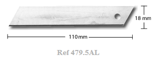 Lưỡi dao cắt Mure & Peyrot 479.5 AL cho ngành thực phẩm 0.50mm