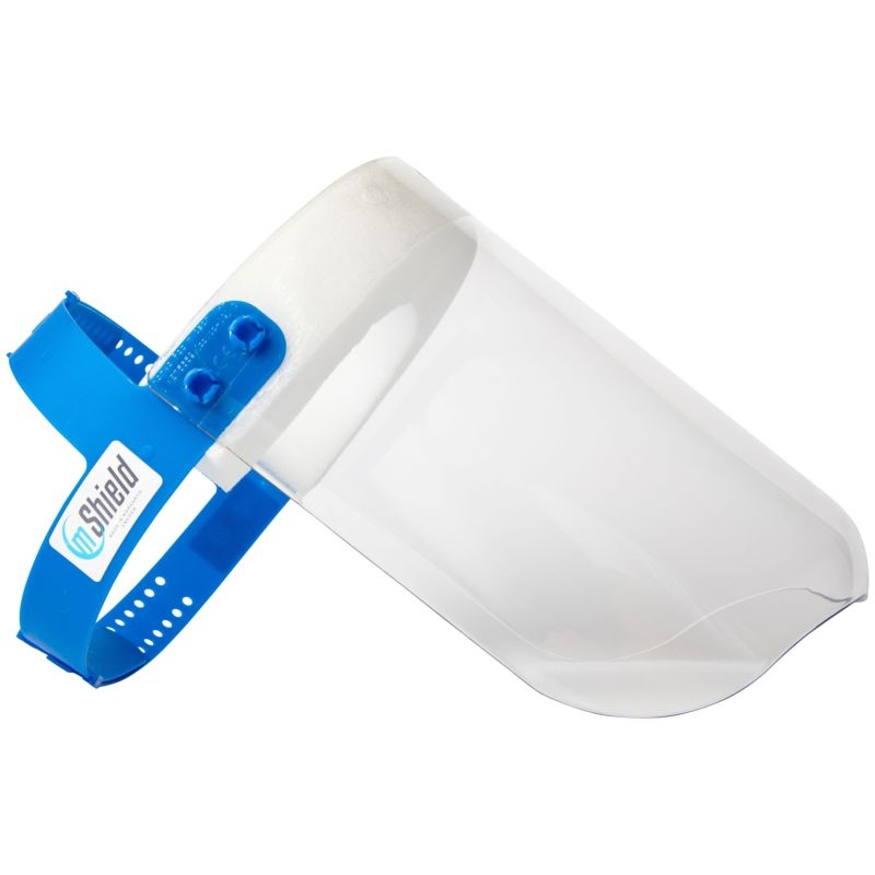 Tấm chắn bảo vệ mặt mShield với mút xốp thay thế dùng một lần EN166