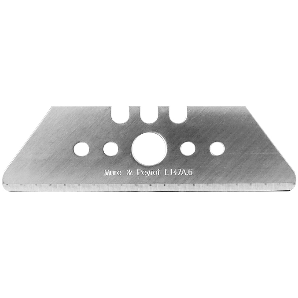 Mure & Peyrot 147A.6 Lưỡi dao hình thang đầu tròn 65x19 mm