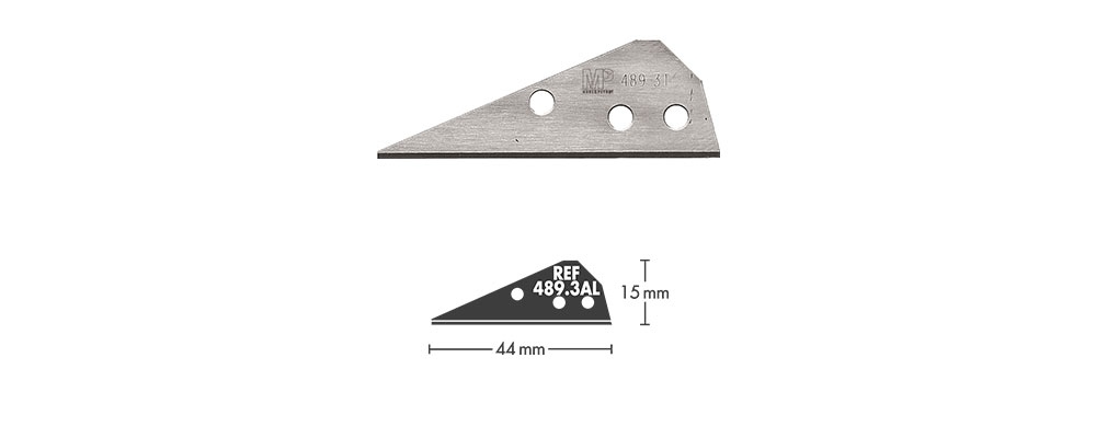 Lưỡi dao thép không gỉ Mure & Peyrot 489.3T