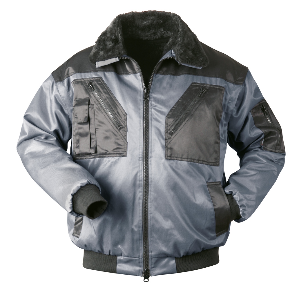 Áo khoác bomber biến hình 4 trong 1 màu xám/đen S-4XL, Norway 23621