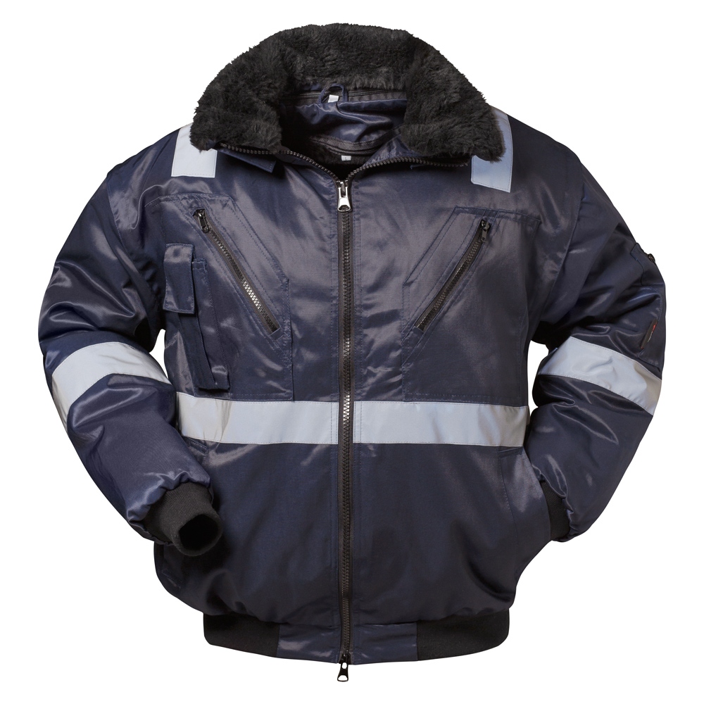 Áo khoác bomber tăng cường khả năng nhận diện 4 trong 1 màu xanh đen XS-5XL, Norway 23644