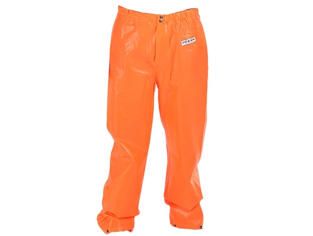 Quần đi biển chịu mưa lớn chống cháy màu cam S-8XL