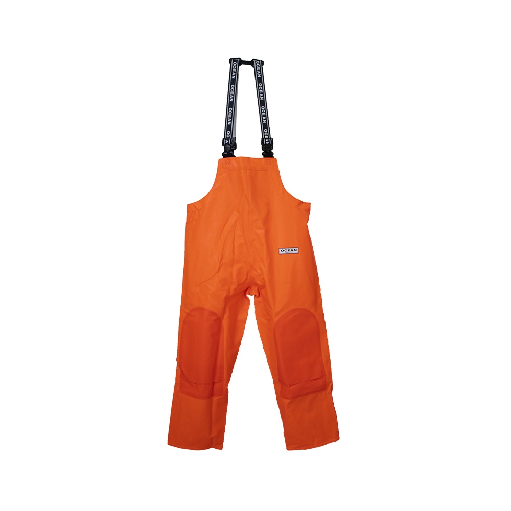 Ocean 836-13-6012 Quần yếm đi mưa CREWMAN chất liệu PVC màu cam tiêu chuẩn EN 343 3-1